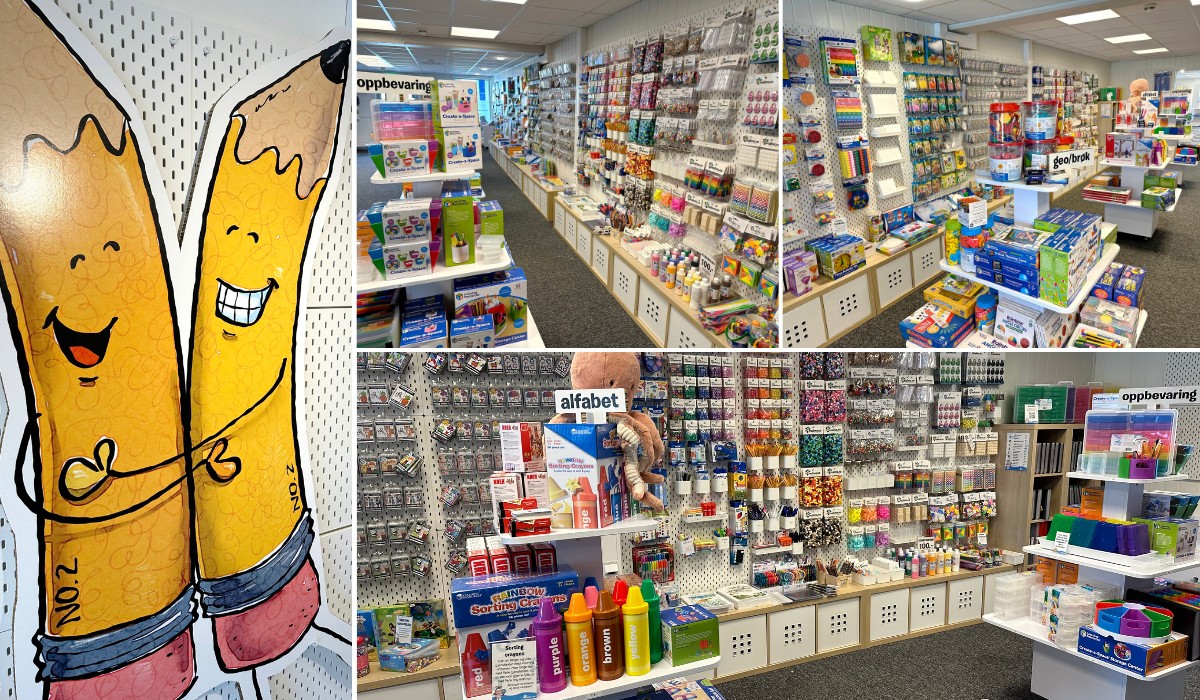 Malimo-butikken på Steinkjer.
